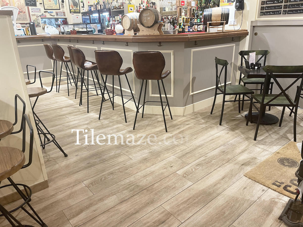 oak effect porcelain tiles