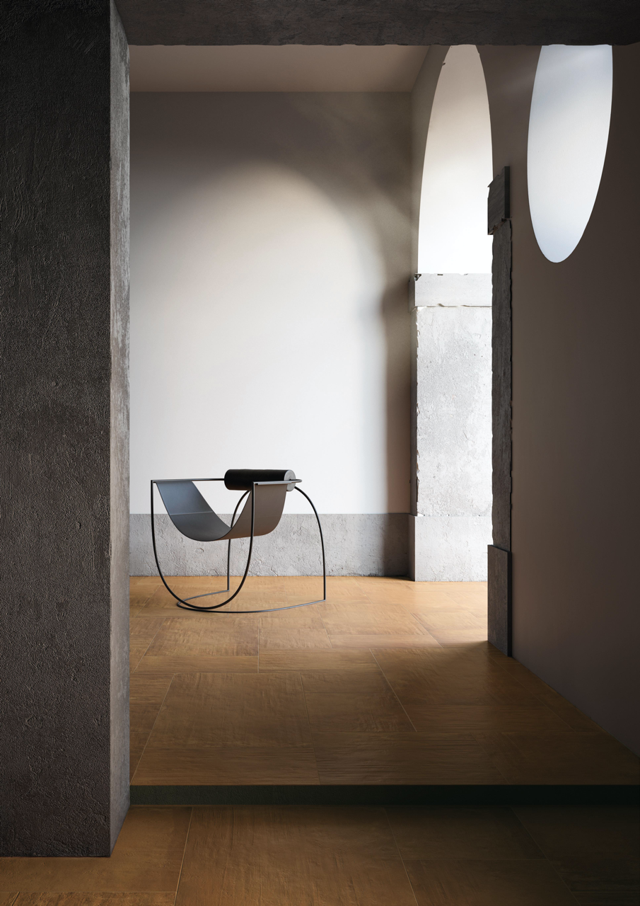 Limestone effect tiles